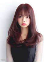 ダル 渋谷/表参道(DAL.)&nbsp;レイヤーカット/ダークブラウン/顔周りカット/くびれレイヤー