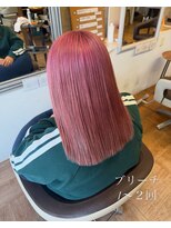 グート ヘアーメイク(gut HAIR MAKE) 夏先取りピンク!