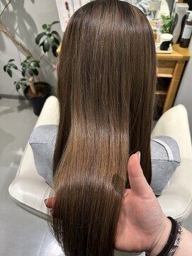 ファム 楽々園店(femme) まろやかアッシュベージュ