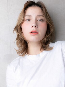 カバーヘア イヴ 戸頭店(COVER HAIR EVE) 韓国巻きくびれハッシュレイヤーカットTd4戸頭20代30代