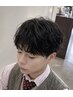 メンズカット+眉毛カットサービス+毛穴ケアメンズパック[成田/メンズカット]