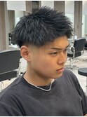 スパイキーショート/短髪/ツーブロック/メンズ/men's