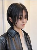 レイヤーカット ボブレイヤーボブ渋谷表参道切りっぱなしボブ