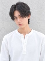 NYNY MEN エビスタ西宮店【メンズサロン/メンズカット】【11/1OPEN(予定)】&nbsp;センターパート×フェザーパーマ×ナチュラルヘア
