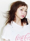 カジュアルパーマ☆ショートバング☆ウルフヘアー