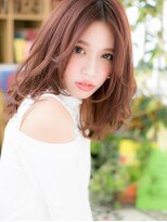 カバーヘア ブリス 上尾西口店(COVER HAIR bliss)&nbsp;*bliss上尾*ラブグラマラス！センターパート外国人風カールa!