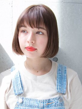 ルティア(Lutia) ワンカールボブ 内巻き 簡単ヘアセット☆