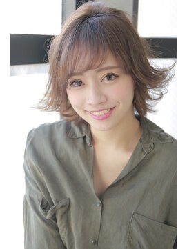 サイン ヘア イノベーション(sign HAIR INNOVATION) 大人ふんわり小顔 外ハネ ショート