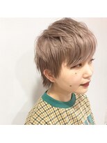 クラン(clan)&nbsp;clan<美髪クリアベージュxワンサイドショート>