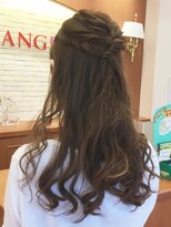 アンジュ 浦和西口ワシントンホテル店) パーティヘアダウンスタイル