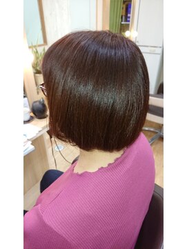 エノモト(ENOMOTO) 【30代・40代・50代】大人可愛い艶めくベリーショコラボブ