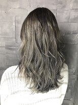 ヘアサロンM 新宿&nbsp;外ハネボブ/アッシュブラウン/ネオウルフ/デザインカラー