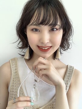 エマエコル(Emma ecole) Emma  ecole 色白見せ☆愛され暗髪カラー by.木村