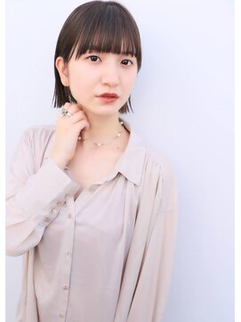 ドロップ(drop) 切りっぱなしボブ・ストレートタッチ【表参道drop】