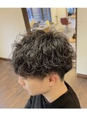 オリジナル波巻きパーマ