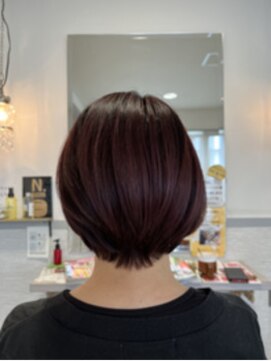 オッジ ヘアー 深谷店(Oggi Hair) ショートハイライトスタイル