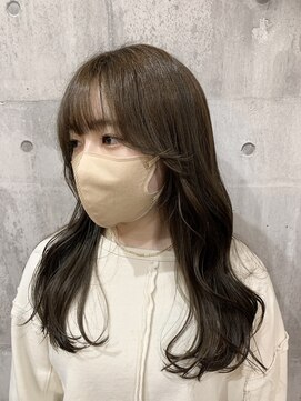 ハク(haku) [yuuki]顔まわりカット＋オリーブカラー