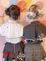 ヘアーセット モコロ(Hair Set MOCORO)&nbsp;ツインお団子ヘア