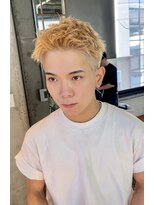 アンジェリカ 広島駅前店(ANGELICA)&nbsp;【angelica__macha】メンズ必見ハイトーンショート