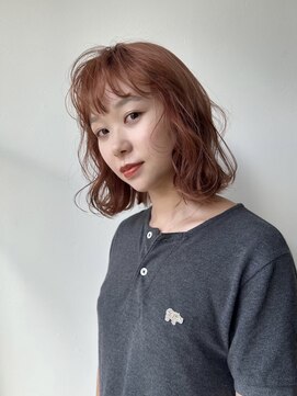 ランデブー ルノン(Rendez Vouslunon) オレンジカラー/オレンジベージュ