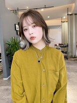 イル 大阪淀屋橋(i'll)&nbsp;大人可愛い20代30代40代小顔ウルフレイヤーボブ丸み結べるボブ