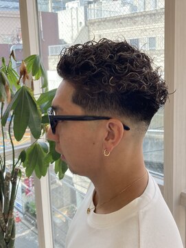 ポート 浦和(PORT) フェード メッシュキャップ ハイライトパーマ