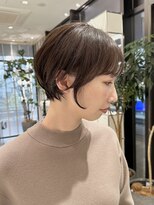 ステアケース 武蔵小杉店(stair:case) 白髪ぼかしコラーゲンカラーくびれショート脱白髪染め