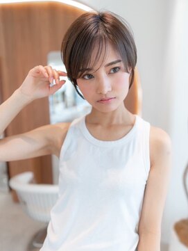 イオ 本厚木(io) 20代30代くびれショートフルバング似合わせカットイメチェン小顔