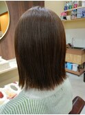 柔らかベージュボブ