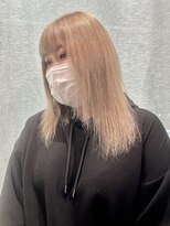 ヘアーアンドメイク ビス(HAIR&MAKE bis) 透明感抜群!ミルクティベージュ♪【唐木彩華】