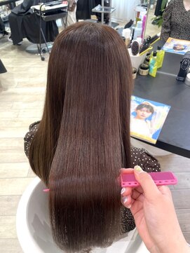 ブラウン(Brown) オイルカラー/艶髪/髪質改善/藤沢美容室