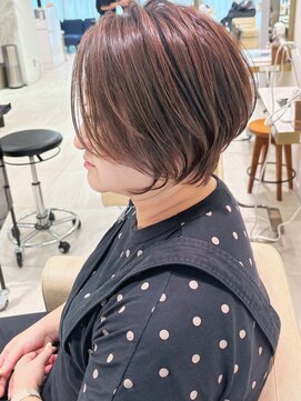 アンド ストーリーズ(&STORIES) ショートボブ髪型40代50代60代前髪あり前髪なし【橋本】