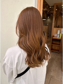 ラ ソール ヘア(La sol HAIR)の写真/好きなカラーもツヤも手に入る【CARE〈ケア〉カラー】なりたい髪色にトレンド感をプラスしたスタイルに★