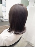 ボブ/髪質改善ヘアエステ/オリーブベージュ/ナチュラル