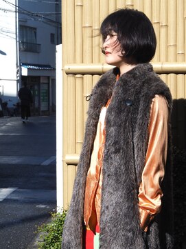 リブロ 三軒茶屋(LIBRO) カジュアル×ボブ