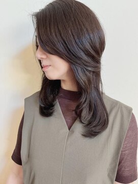 トップヘアー ガーデンヴィラ 安城(Garden Villa) ウルフレイヤーロングスタイル