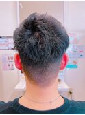 おしゃれボウズ×メンズカット