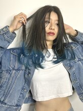 アミ 下通り (ami) ケアブリーチ ハイトーンカラー 熊本 下通り ami 新川光人