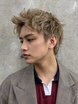 ガーデンヨコハマエスト(GARDEN YOKOHAMA est)&nbsp;ダブルカラー　ショート　ニュアンスパーマ