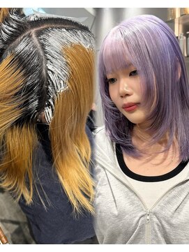 メゾン 原宿(MAISON) 複雑履歴からペールラベンダー