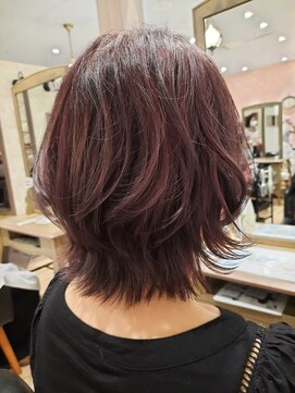 ネオヘアー 谷町九丁目店(Neo hair) レイヤー×ボブ