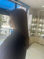 プランタン フォー ヘアー(printemps FOR HAIR) ハイライト×シフォンベージュ×巻き髪