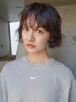 ミンクス 青山店(MINX)&nbsp;くせ毛風ニュアンスボブパーマ