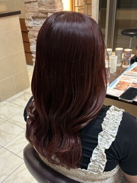 アルターリアン(aL ter LieN) 【チェリーレッド】デザインカラー/フェイスフレーミング 林