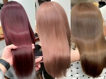 モク 立川(moc)の雰囲気(秋冬トレンドカラー大人気です♪ブリーチ無しでも有りでも可能!)