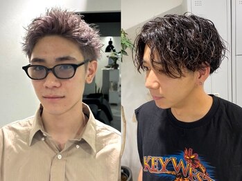 シエラ 堀江(CIERA.)の写真/【堀江】メンズに特化◎似合わせが得意なスタイリストが定番~トレンドまで再現性の高いパーマをご提供！