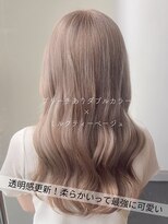 サラジュ 仁川店(SARAJU) 【ブリーチ特化】今田担当 ブリーチあり×ミルクティーベージュ