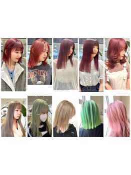 しっかりクリアな発色×髪や地肌への負荷低減の最新カラー剤でなりたい髪色/毎日鏡を見るのが楽しくなる♪