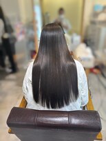 ブレンドバイハピネス(Blend by happiness)&nbsp;髪質改善/ブラウンベージュ/ブリーチ無しwカラー/奈良　after