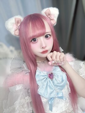 ラベンダーピンク/バージンレミーエクステ40枚